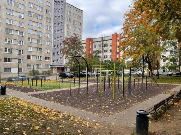 На Тукума, 24 больше не будет футбольной площадки: ее демонтируют