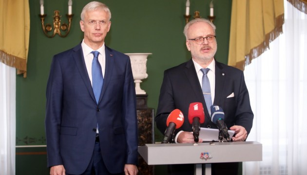 Левитс официально выдвинул кандидатуру Кариньша на пост премьера