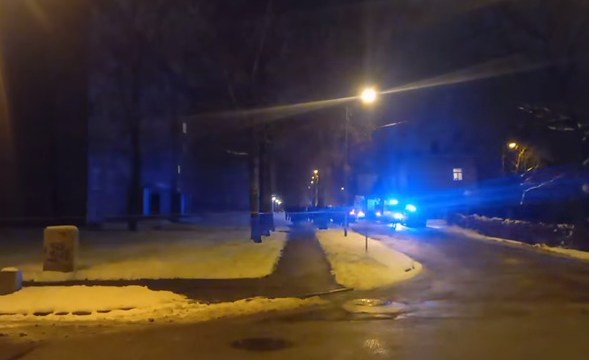 В Риге произошло обрушение дома. 24 жильца эвакуированы