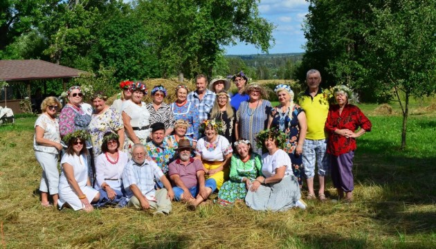 На празднике Купалье в Беркенеле