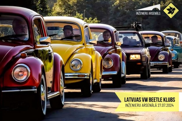 «Жуки» летят в Латгалию! Латвийский клуб VW Beetle зовет в Инженерный арсенал