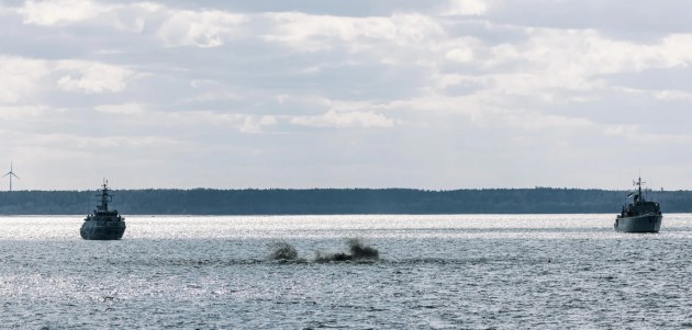 В Балтийском море началась операция по разминированию дна