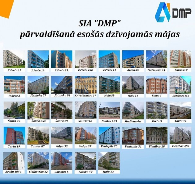 DMP: 10 лет заботы о многоквартирных домах Даугавпилса