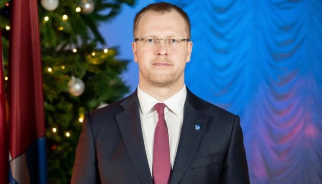 Новогоднее поздравление председателя Даугавпилсской городской думы Андрея Элксниньша