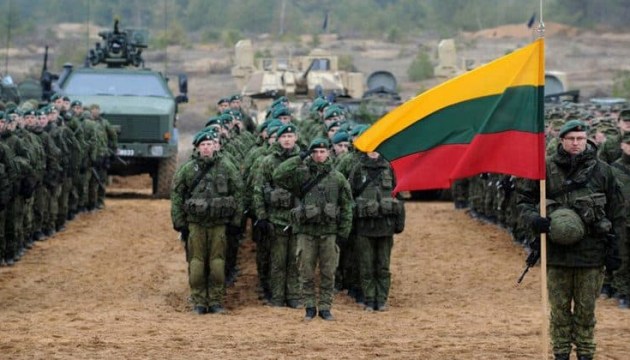 В Литве начался призыв на обязательную военную службу