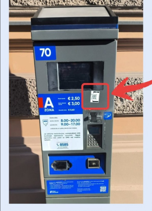 �� ���� ��������� � QR-�����: Rīgas satiksme ������������� � ����������